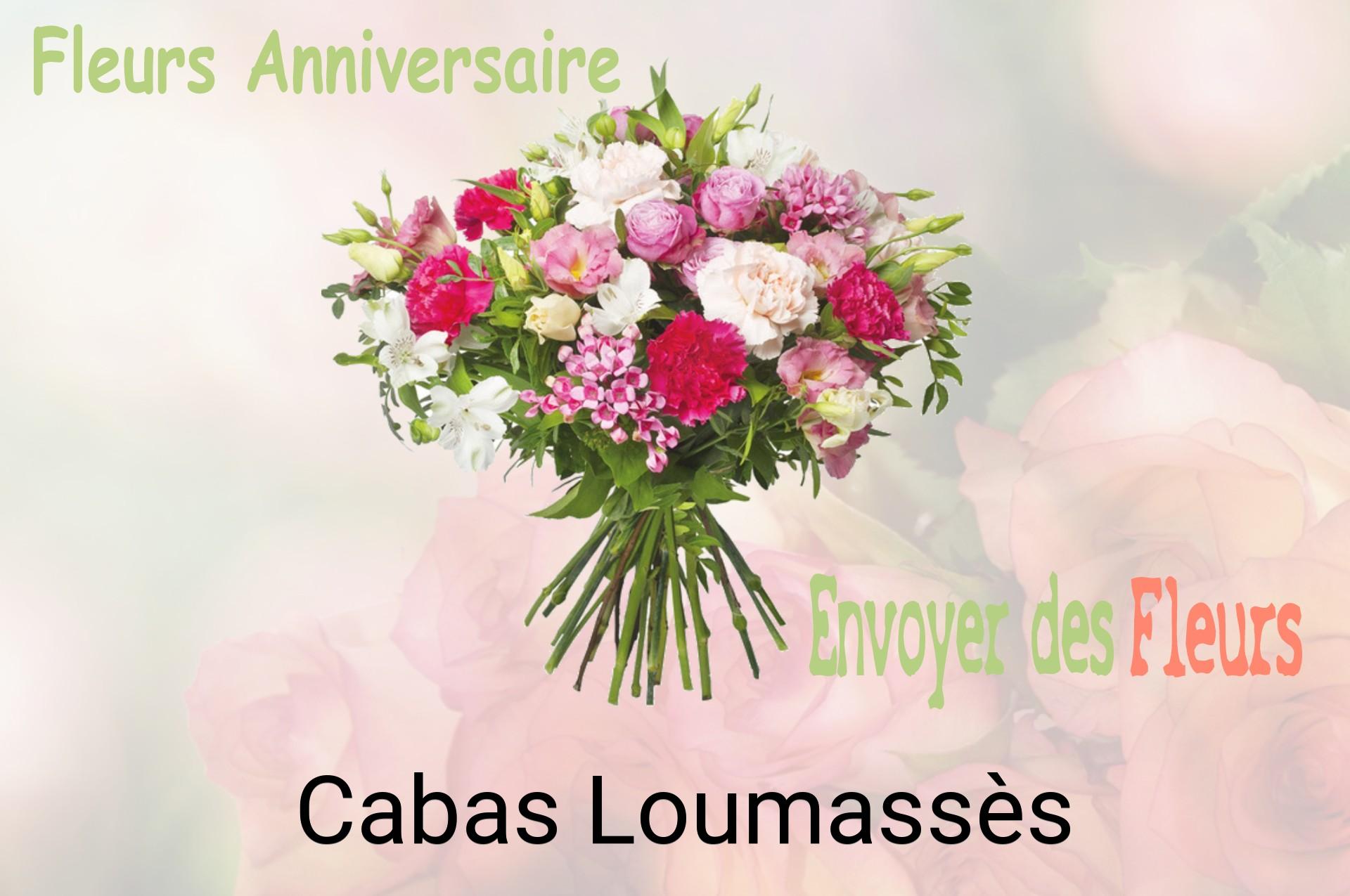 Bouquet de fleurs d’anniversaire livré à Cabas-Loumassès